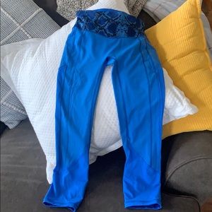 Lululemon 7/8 leggings with side pockets
